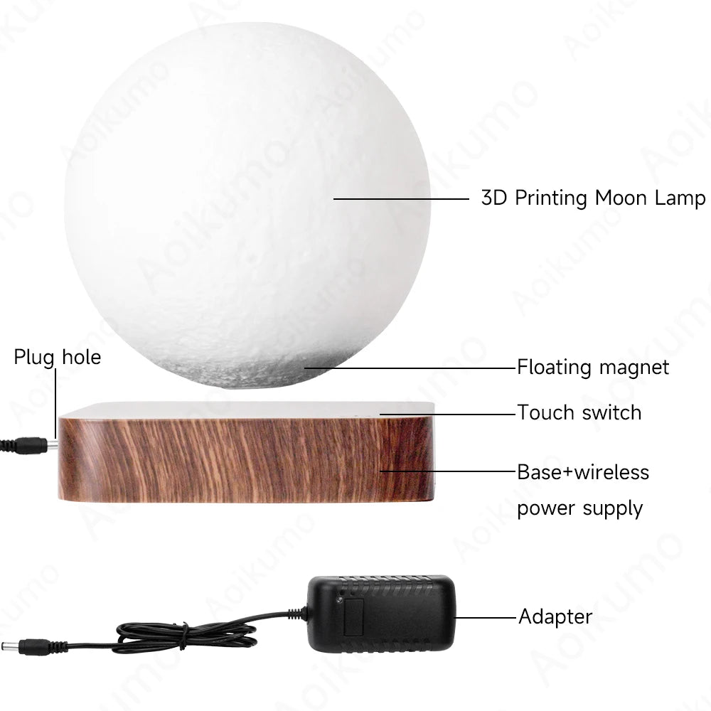 Schwebende Mond Lampe