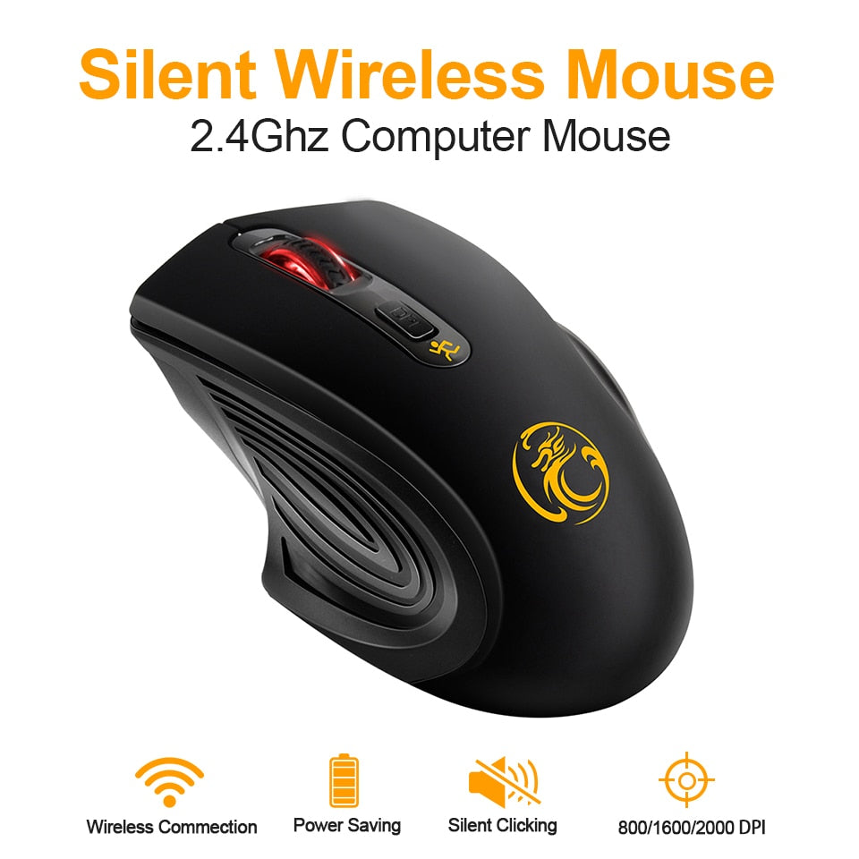 Wireless Maus mit USB